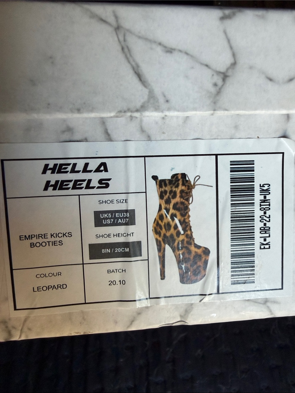 Empire Kicks Leopard Platform Booties - Leopard - Picture 4 of 4